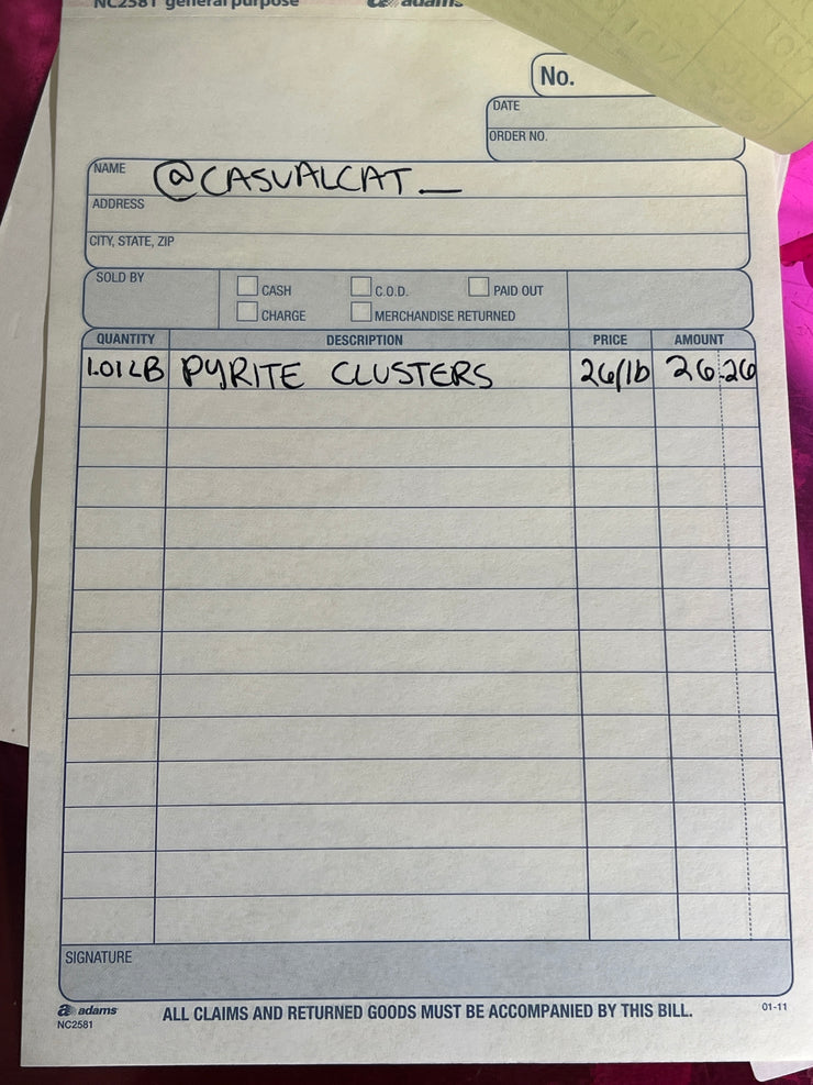@casualcat_ Wholesale Live Sale Invoice
