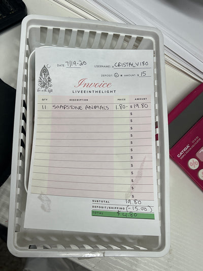@cristalv180 Wholesale Live Sale Invoice