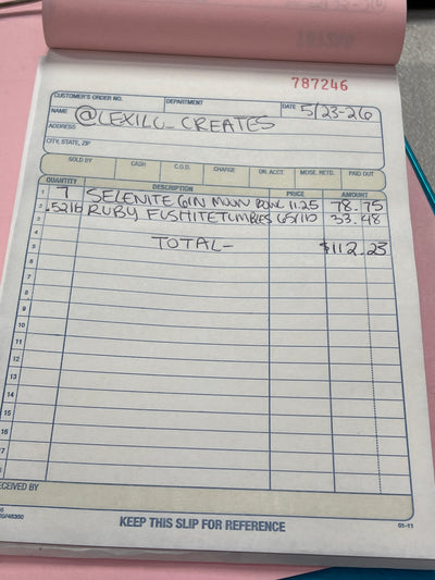 @lexilu_creates Wholesale Live Sale Invoice