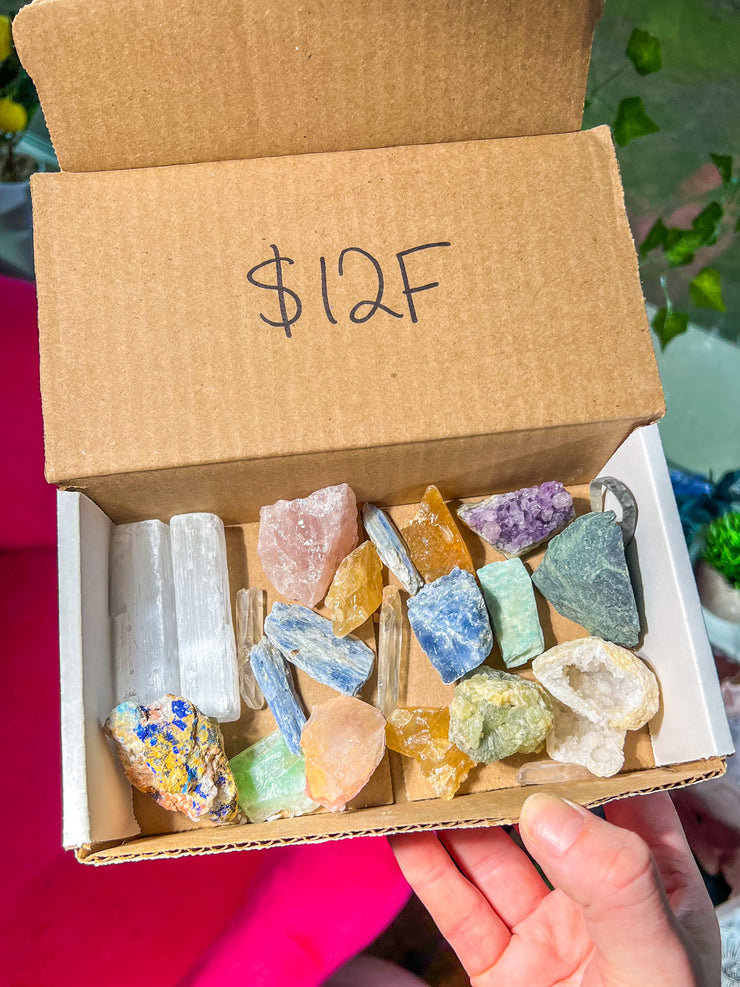 ⭐️ $12 Special ⭐️  Raw Crystal Boxes