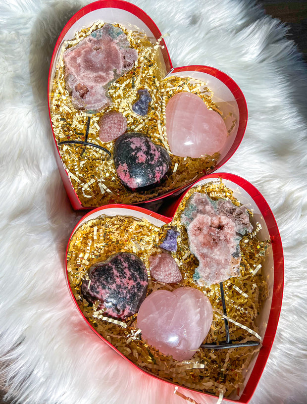 XXL Valentine’s Day Red & Pink Heart Boxes {Individually Listed, 2 Boxes}
