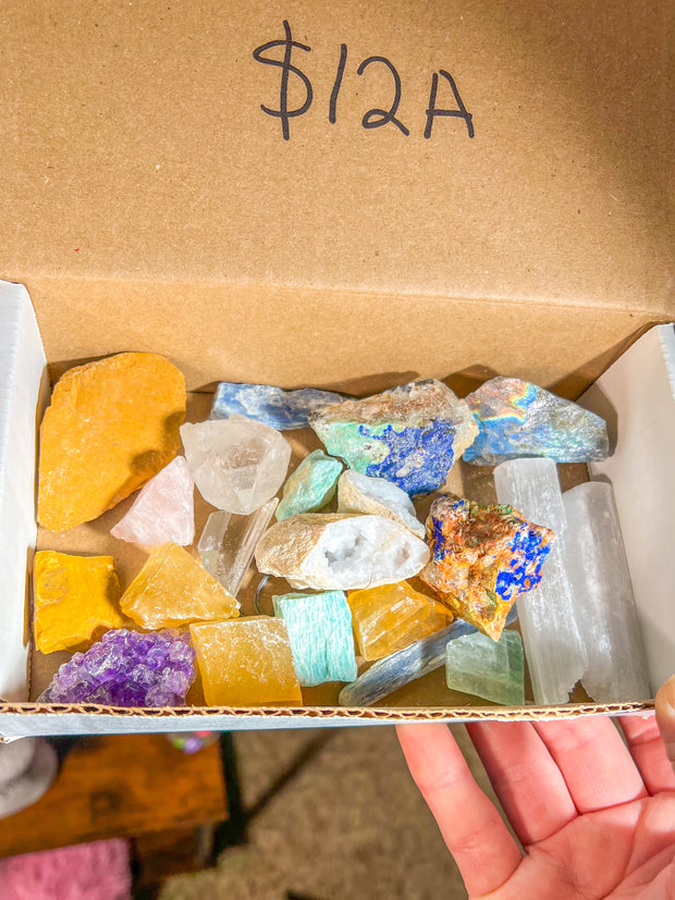 ⭐️ $12 Special ⭐️  Raw Crystal Boxes