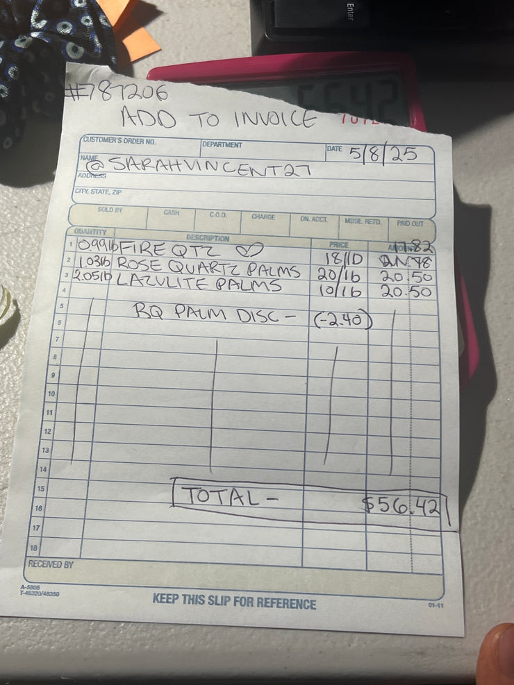 @sarahvincent27 Wholesale Live Sale Invoice *UPDATED*