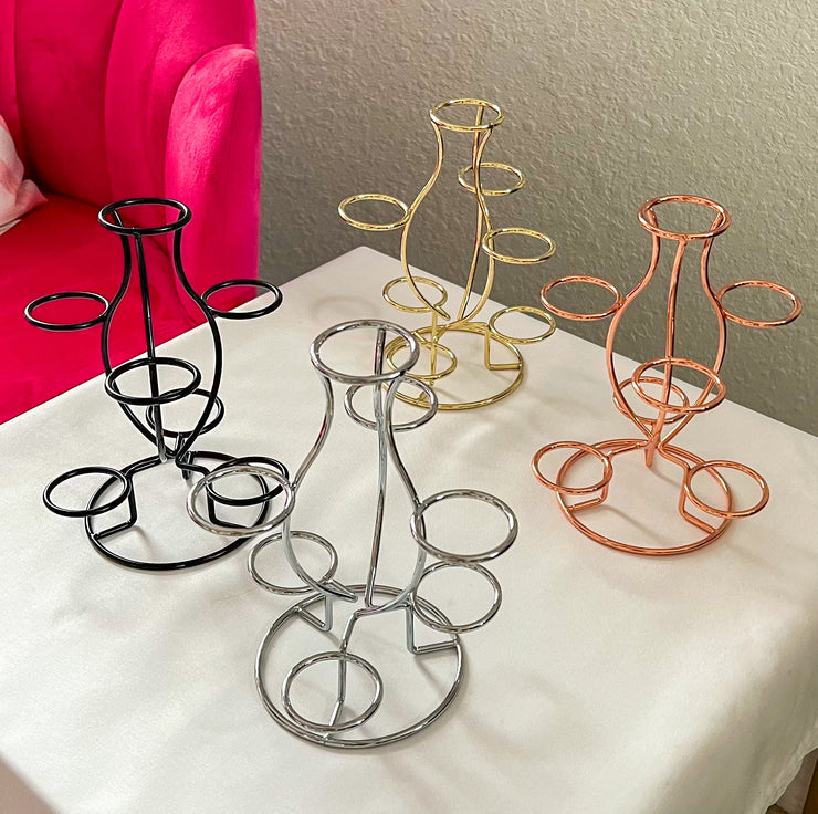 7 Sphere Metal Stand (4 Colors Available - Gold, Silver, Black, Rose Gold)