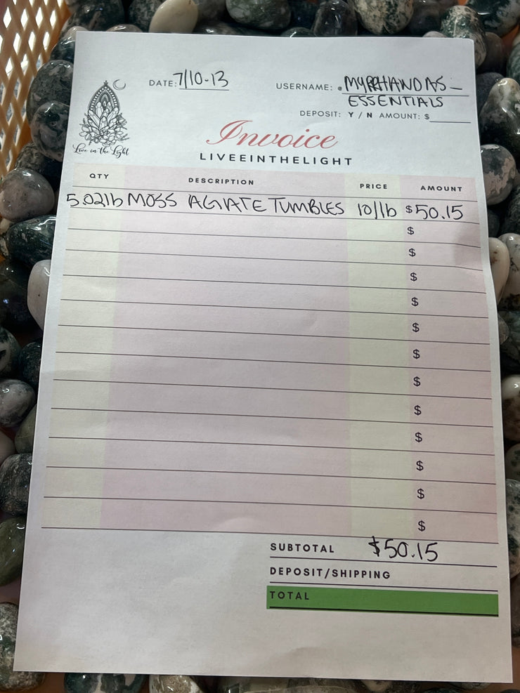 @myrrhandas_essentials Wholesale Live Sale Invoice