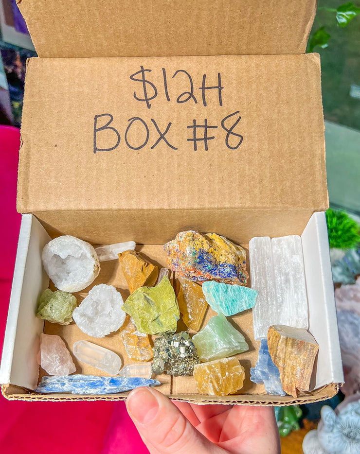 ⭐️ $12 Special ⭐️  Raw Crystal Boxes