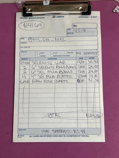 @ms.da_niel Wholesale Live Sale Invoice