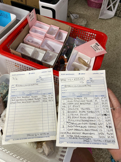 @deliciousminatae clear out the backstock live sale invoice