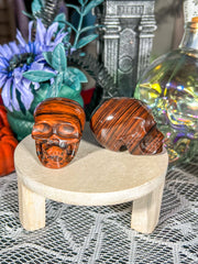 Mahogany Obsidian Skull