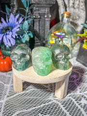 Fluorite Skull