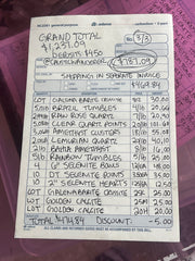 @causticwanderer Wholesale Live Sale Invoice
