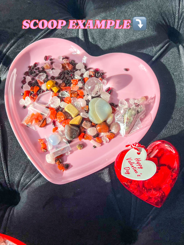 Valentine’s Day Mix, ~Crystal Confetti~ 1 Scoop