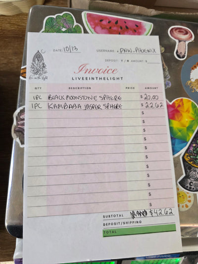 @pnw_phoenix clear out the backstock live sale invoice