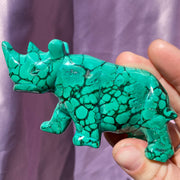 XL Malachite Rhino