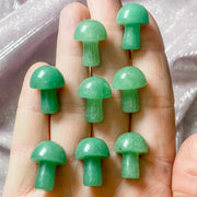 Green Aventurine Mushrooms