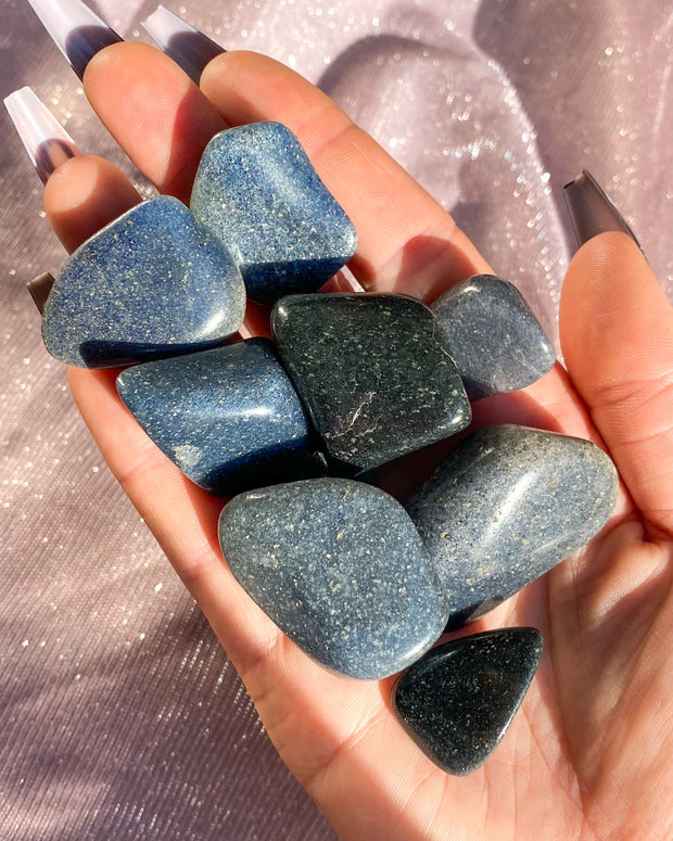 Lazulite Tumbled Stone