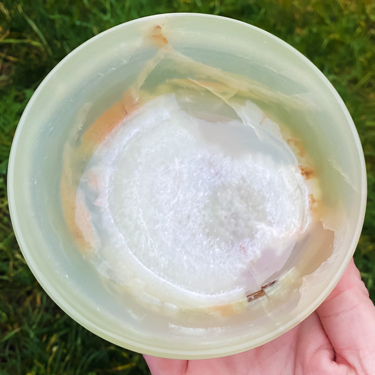 Large Banded Onyx Bowls {5 inches}