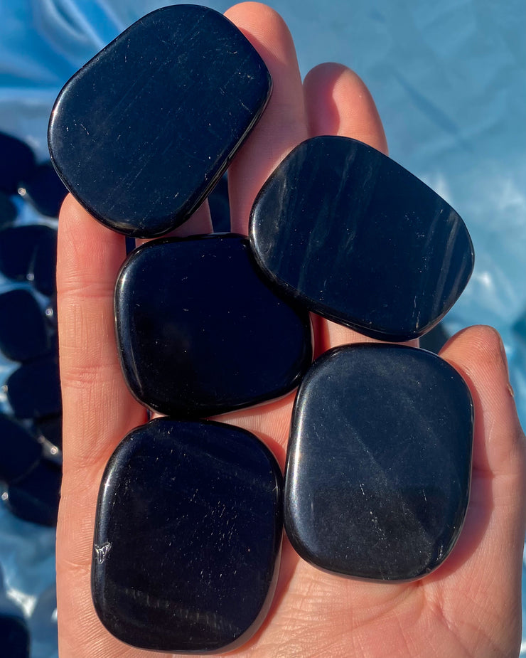 LARGE Obsidian Smooth Stone