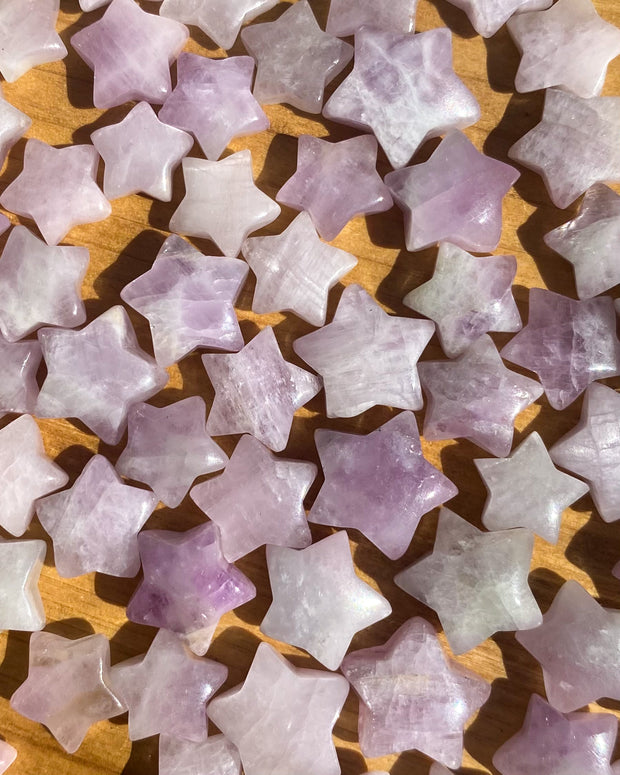 Mini Kunzite Stars