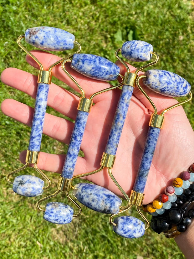 Sodalite Facial Roller