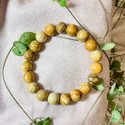 Picture Jasper Bracelet {10mm}