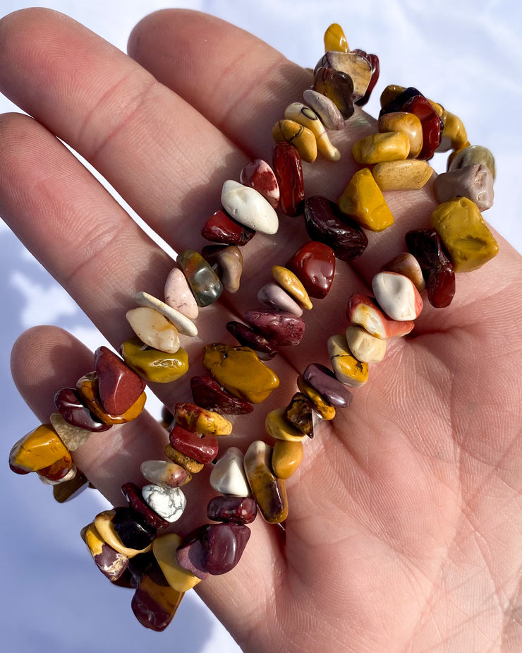 Mookaite Chip Necklace