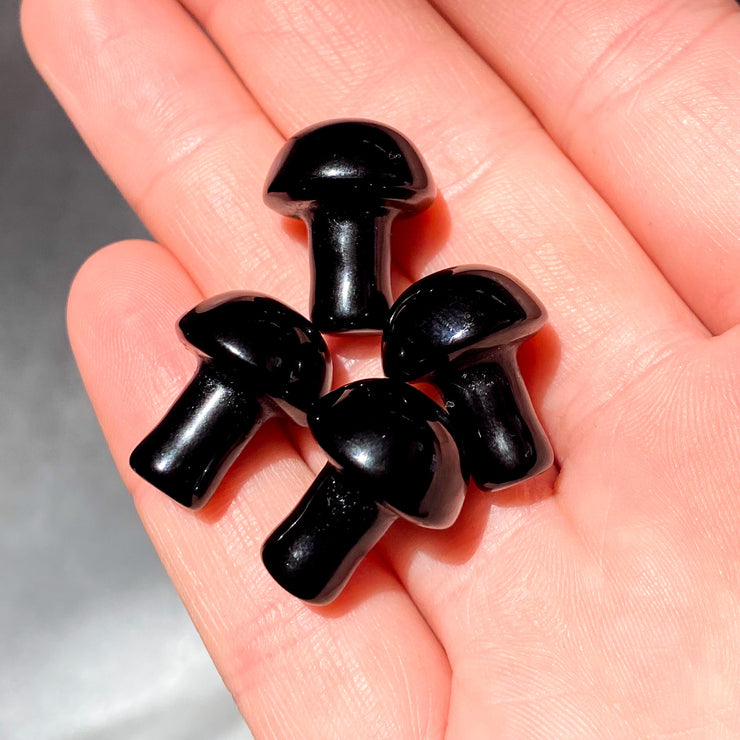 Obsidian Mushrooms