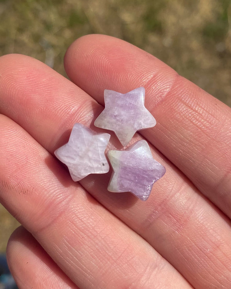 Mini Kunzite Stars