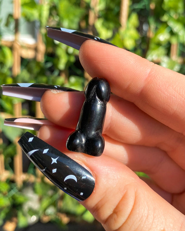 Obsidian Mini Phallus Dickstal