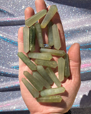 Double Terminated Green Aventurine Points