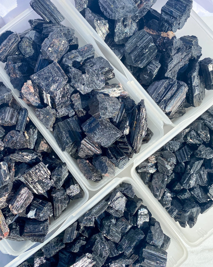 Rough Black Tourmaline