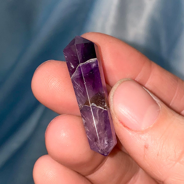 Double Terminated Amethyst Points