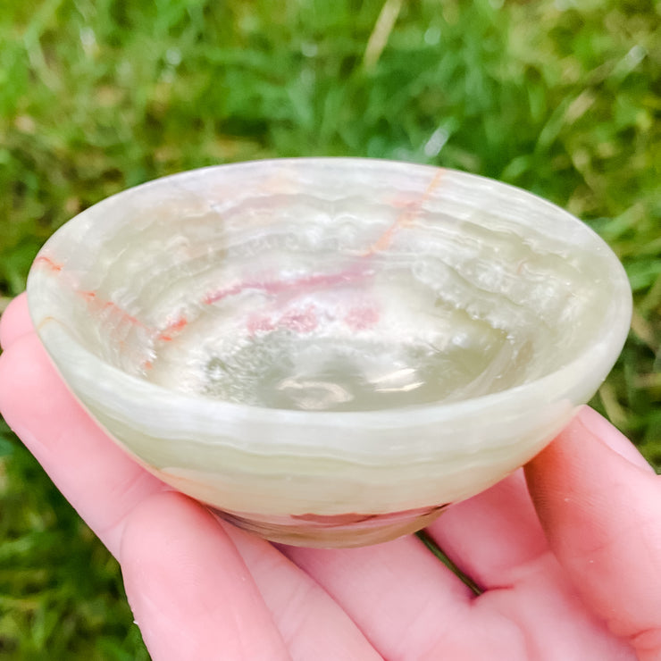 Banded Onyx Bowl {3 inches}