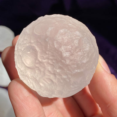 Large Quartz Full Moon Sphere