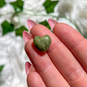 Green Jade Mini Heart