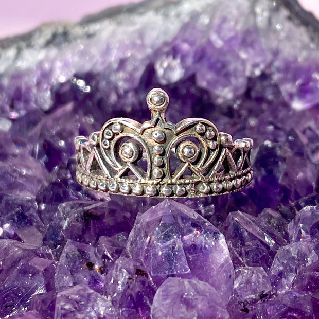 Crown 925 Sterling Silver Ring