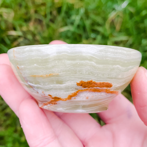 Banded Onyx Bowl {3 inches}