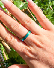 Aura Rainbow Hematite Ring