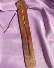 Flower Wooden Incense Holder