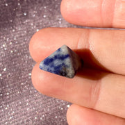 Mini Blue Spot Sodalite Pyramid