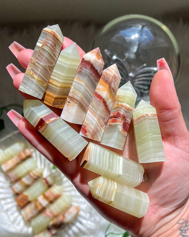Banded Onyx Tower