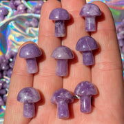 Lepidolite Mushrooms