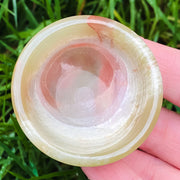Mini Banded Onyx Bowls {2 inches}